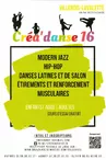 Cours de danse moderne jazz, hip hop, danses latines et de salon, étirements et renforcements musculaires