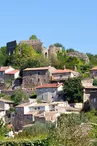 Ruines du château féodal des Crussol d'Uzès