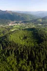 Bowl of Jaujac volcano