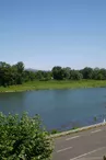 Rhône's embankment