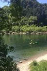 Canoë - Kayak de Sampzon à Vallon - 6 km avec Rivière et Nature