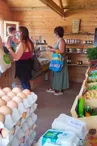 Marché saisonnier au chalet