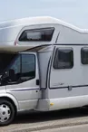 Motorhome service area at L'Ardécho campsite