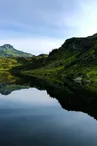 Lac et montagne de Pormenaz