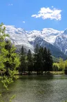 Lac en été