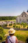 Visites de groupe guidées et commentées du village et/ou de la collégiale de Candes-Saint-Martin