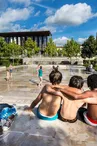 Jeux d'eau des jardins de la Brèche