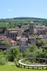 Vue sur Eymoutiers depuis le belvédère_1