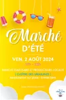 Affiche marché d'été 2024