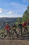 saint leonard des bois à vtt electrique