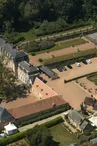 Vue aérienne Domaine de la Groirie Hotel Le Mans Sarthe