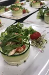 Bavarois de Courgette et écrevisses